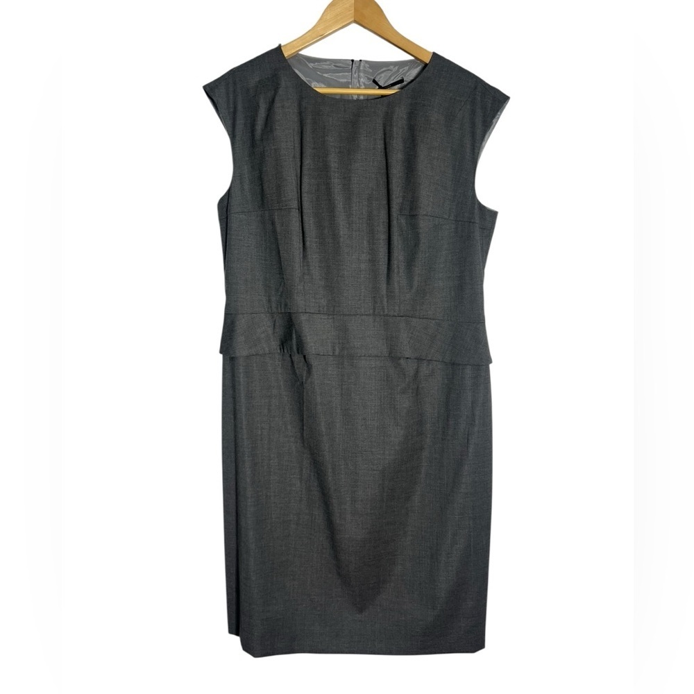 Boss Charcoal Midi Dress